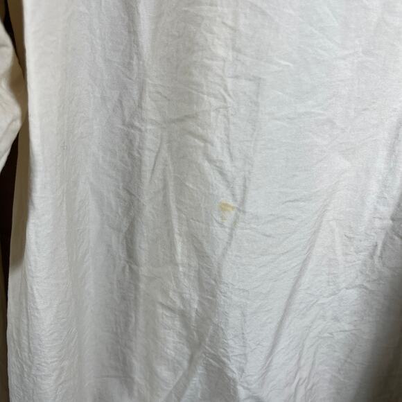 Vintage Nike Golf Windbreaker Jacket Mens XL Cream‎ Henley Pullover 90s Y2K - Picture 6 of 12